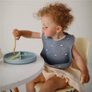 Mushie Silicone Baby Bib - Boats Image 2