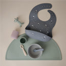 Mushie Silicone Baby Bib - Boats Image 5