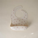 Mushie Silicone Baby Bib - Bows Image 2