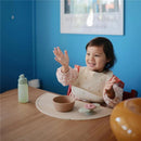 Mushie - Silicone Baby Bib, Kites Image 4