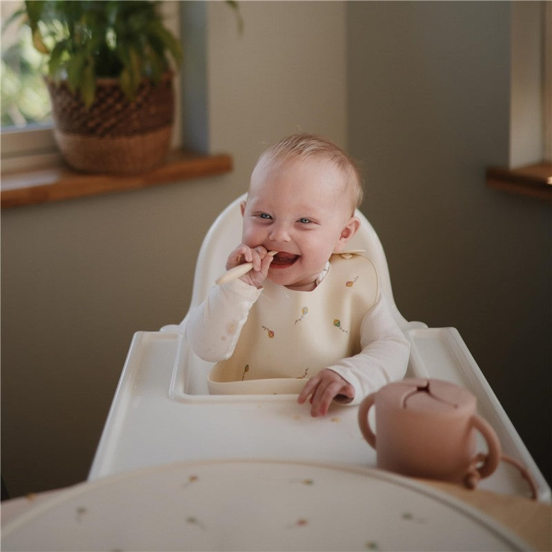 Mushie Silicone Baby Bib - Kites Image 5