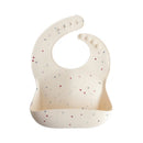 Mushie Silicone Baby Bib - Stars Image 1