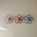 Mushie Daisy Rattle Teether - Soft Lilac Image 7