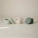 Mushie - Silicone Baby Food Containers Green Combo Image 2