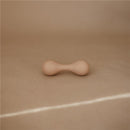 Mushie Silicone Baby Rattle Toy - Natural Image 2