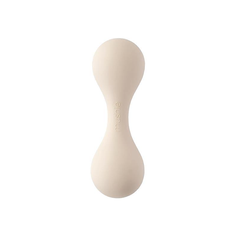 Mushie - Silicone Baby Rattle Toy Shifting Sand Image 1
