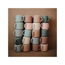 Mushie - Silicone Baby Snack Cup - Cloudy Mauve Image 2