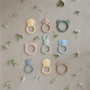 Mushie Silicone Cat Teether - Blush Image 7