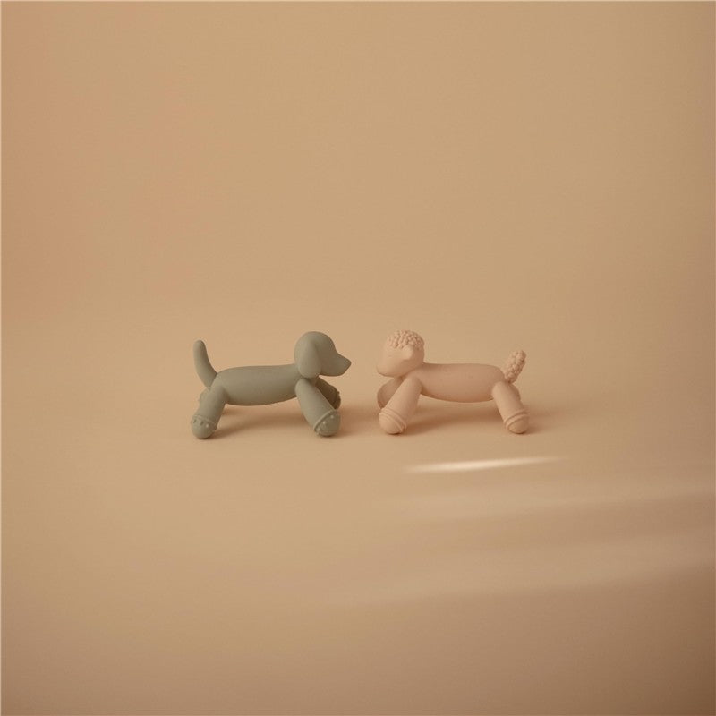 Mushie Silicone Lamb Figurine Teether Image 7