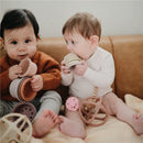 Mushie Silicone Ball Teether - Woodchuck Image 4