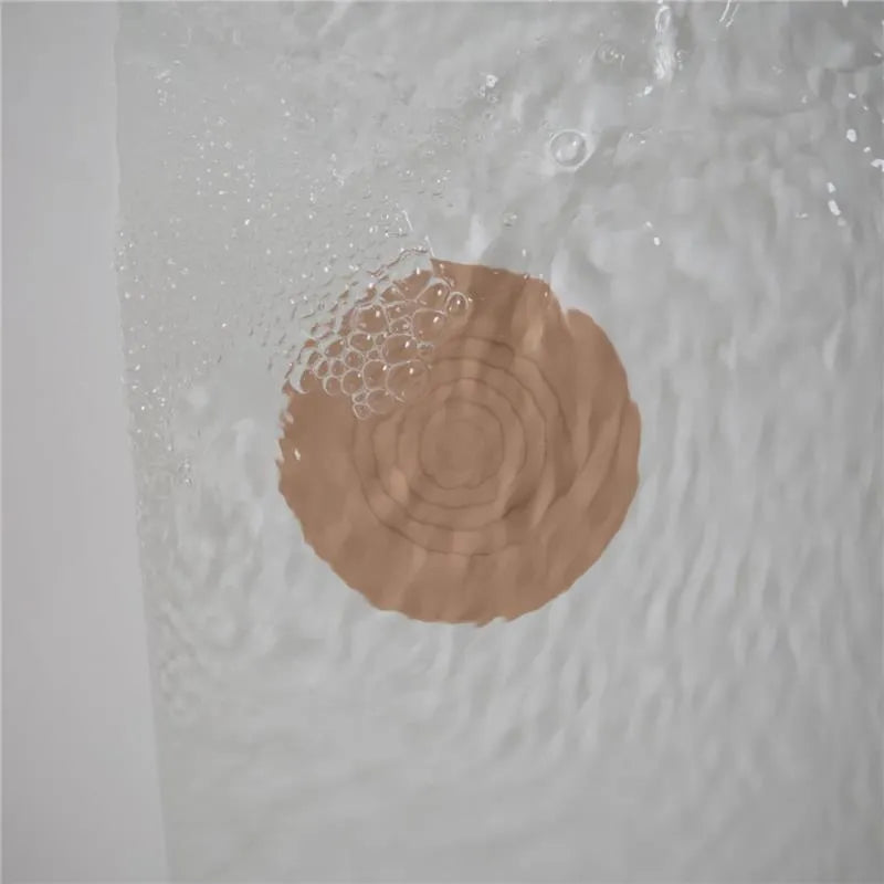 Mushie - Silicone Drain Stopper 2-Pk, Cambridge Blue/Shifting Sand Image 2