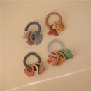 Mushie Silicone Nature Teething Ring Image 3