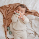 Mushie Silicone Nature Teething Ring Image 6