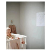 Mushie - Silicone Pacifier Holder Case - Blush Image 2