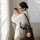 Mushie Silicone Pacifier Holder Case - Natural Image 3