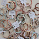 Mushie Silicone Pearl Teething Bracelet - Clary Sage, Tuscany & Desert Sand Image 8