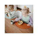 Mushie - Silicone Place Mat - Cambridge Blue Confetti Image 2