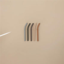 Mushie Silicone Replacement Straws 5-Pack - Forest Image 2