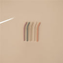 Mushie Silicone Replacement Straws 5-Pack - Petal Image 2