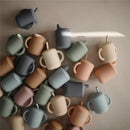 Mushie Silicone Sippy Cup - Natural Image 6