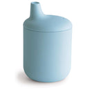 Mushie - Silicone Sippy Cup, Powder Blue Image 1