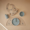 Mushie Silicone Sippy Cup - Powder Blue Image 4