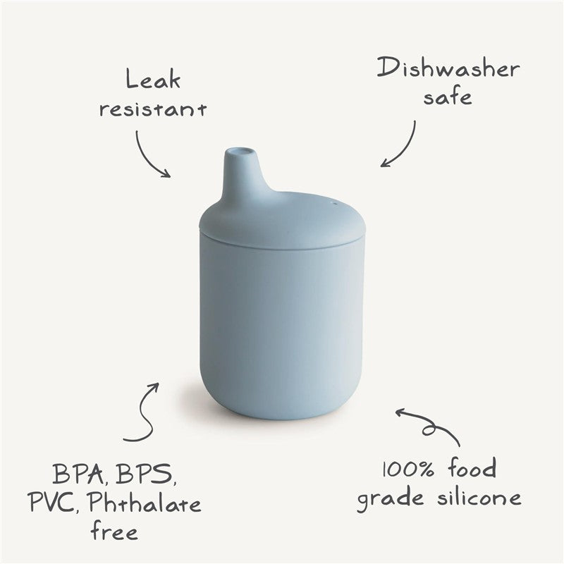 Mushie Silicone Sippy Cup - Shifting Sand Image 8