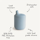 Mushie Silicone Sippy Cup - Shifting Sand Image 8