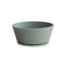 Mushie - Silicone Suction Bowl Baby, Cambridge Blue, 9.5 Oz Image 1