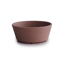 Mushie - Silicone Suction Bowl Baby - Cloudy Mauve Image 1