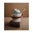 Mushie - Silicone Suction Bowl Baby - Cloudy Mauve Image 3