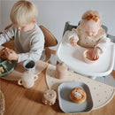 Mushie Silicone Suction Bowl - Natural Image 5
