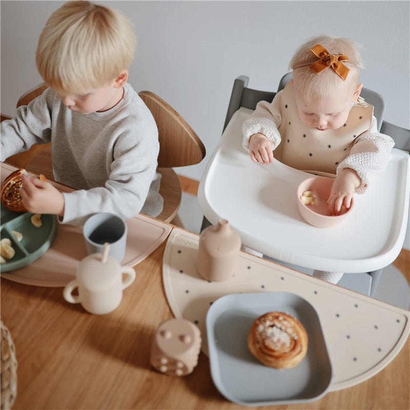 Mushie Silicone Suction Bowl - Blush Image 5