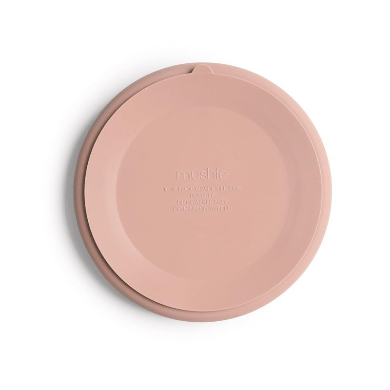 Mushie Silicone Suction Plate - Blush Image 3