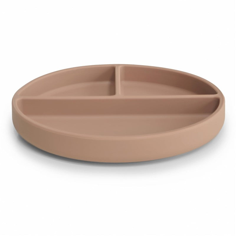 Mushie Silicone Suction Plate - Natural Image 2