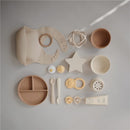 Mushie Silicone Suction Plate - Natural Image 7
