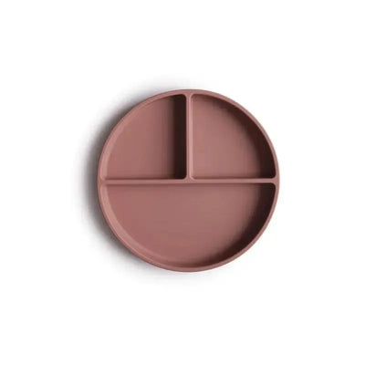Mushie - Silicone Suction Plate (Cloudy Mauve) Image 1