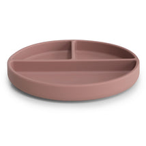 Mushie Silicone Suction Plate - Cloudy Mauve Image 2