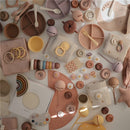 Mushie Silicone Suction Plate - Cloudy Mauve Image 6