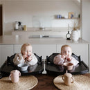 Mushie - Silicone Toddler Starter Spoons, 2 Pack,Blush Shifting Sand Image 9