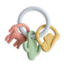 Mushie - Silicone Western Teething Ring Toy Image 1