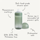 Mushie Soft Spout Sippy Cup - Dried Thyme Image 2