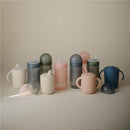 Mushie Soft Spout Sippy Cup - Peony Image 7