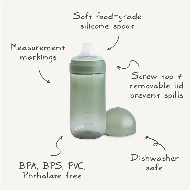 Mushie Soft Spout Sippy Cup - Tradewinds Image 2