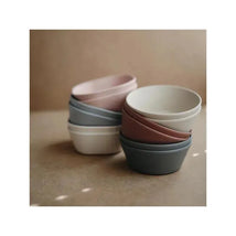 Mushie - Square Dinnerware Baby Bowl - Set Of 2 - Blush Image 2