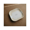 Mushie - Square Dinnerware Baby Plates- Set Of 2 - Ivory Image 4