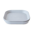 Mushie Silicone Square Plate Dinnerware Set - Cloud Image 2