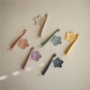 Mushie Silicone Star Training Toothbrush - Tradewinds Image 7