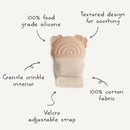 Mushie - Teething Mitten, Sun Image 3