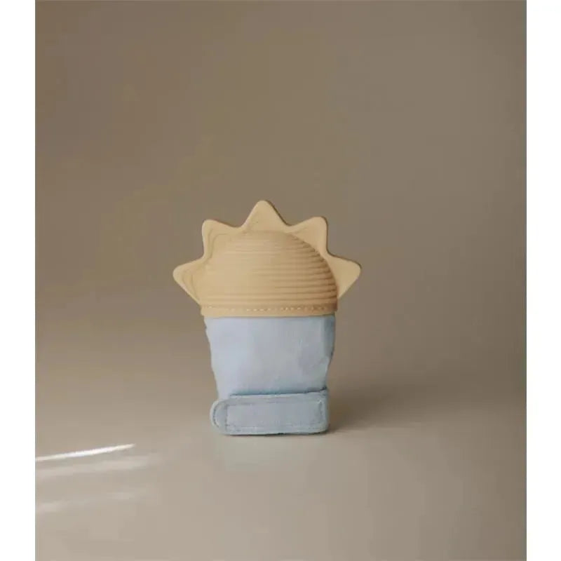 Mushie - Teething Mitten, Sun Image 5